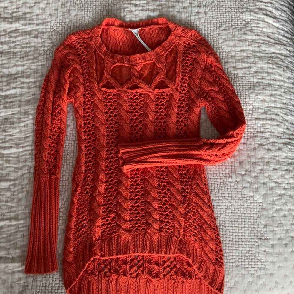 Chunky knit sweater Anthropologie size M
